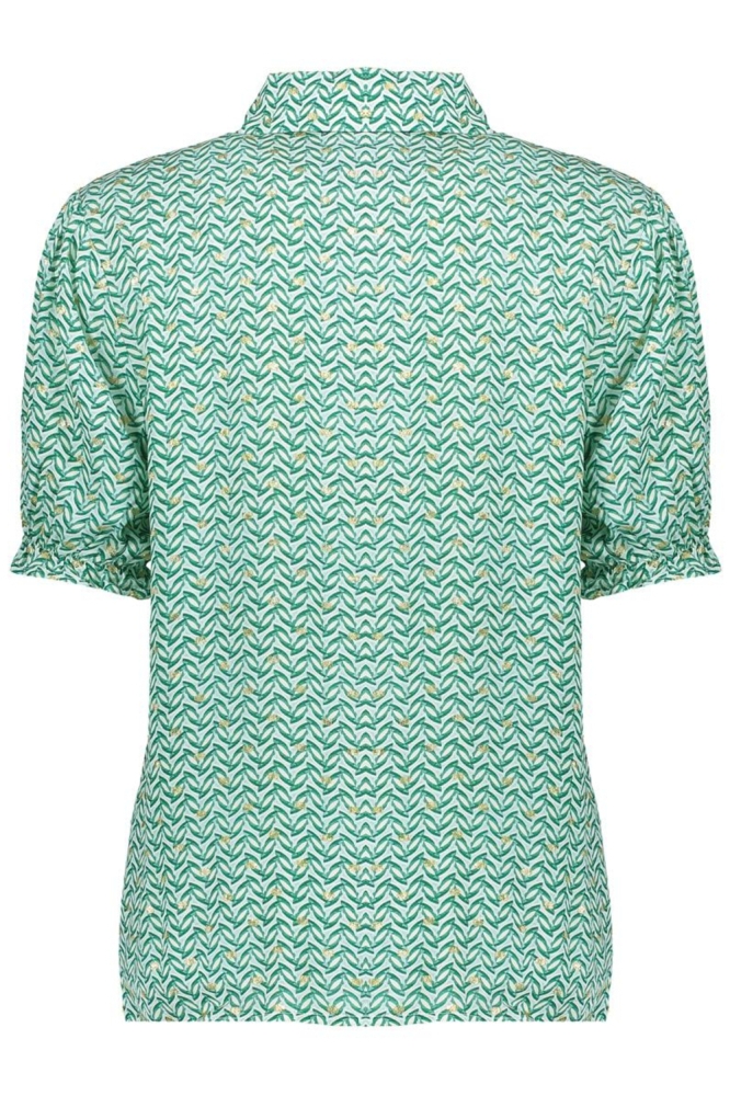 BLOUSE MET GLITTER DETAILS 53455 20 000530 GREEN/GOLD